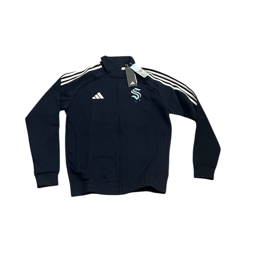 Seattle Kraken Men’s Adidas‎ Full Zip Up Track Jacket